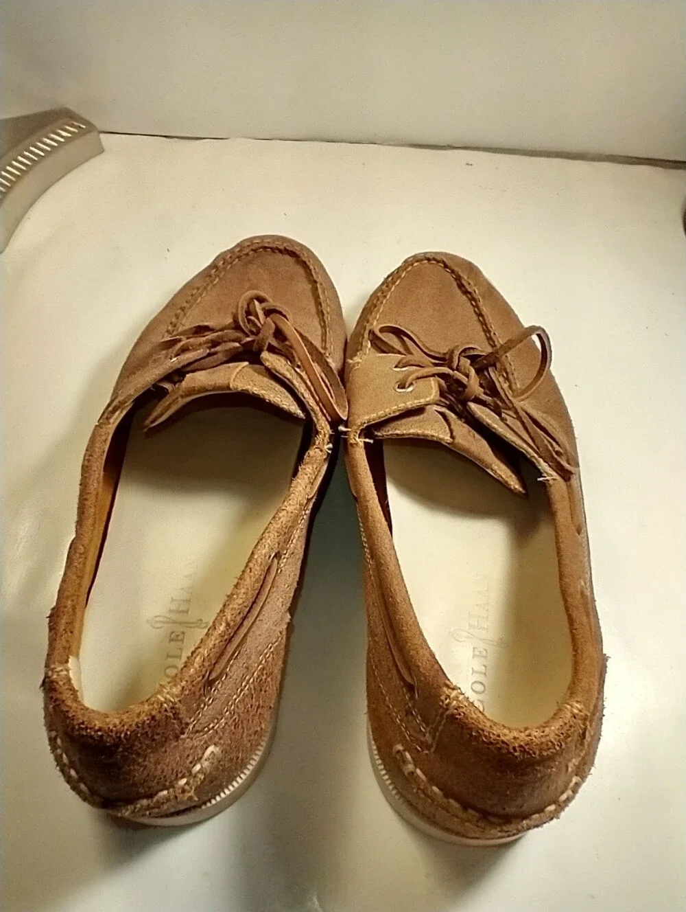 Cole Haan Yacht Club Collection Brown Leather Boat Shoes Men's sz 11.5M.